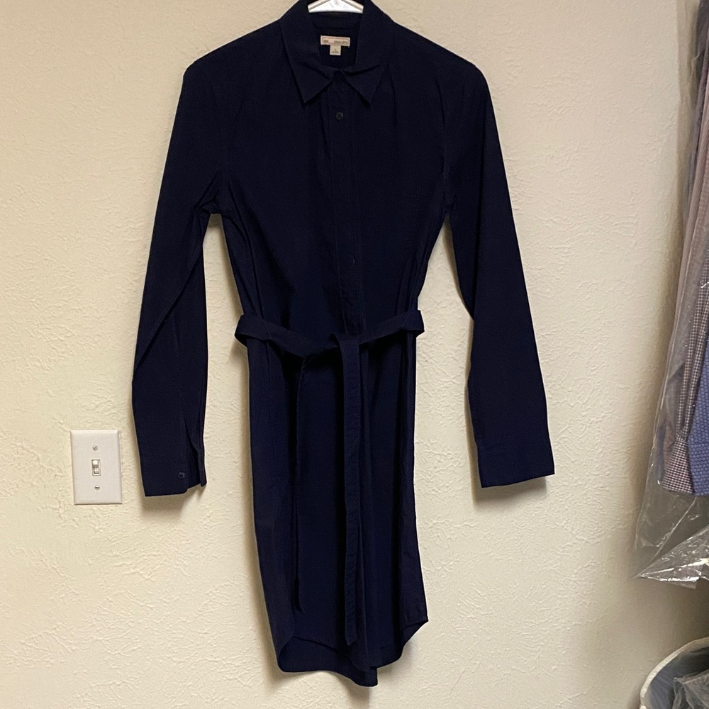 GAP Dark Blue Long Sleeve Dress